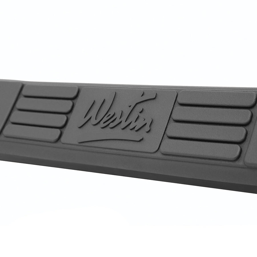 25-2755 Westin Signature 3 Round Nerf Bars fits 2005-2021 Frontier Crew Cab Black Pair