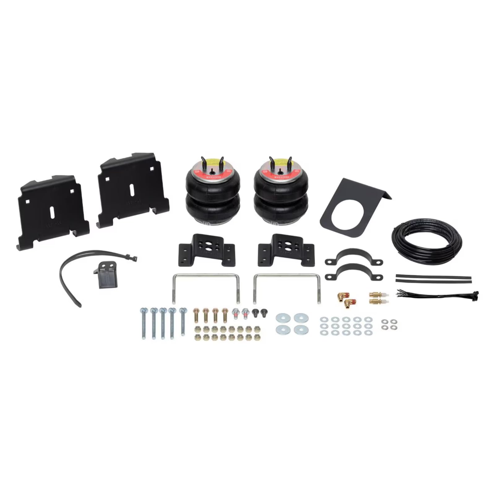 Firestone 2700 Airide Red Label Rear Springs Kit fits 2001-2010 Silverado Sierra 2500HD 3500HD | 5-150 PSI | Load Capacity of 7,500 Pounds | Corrosive De-Icing Agents
