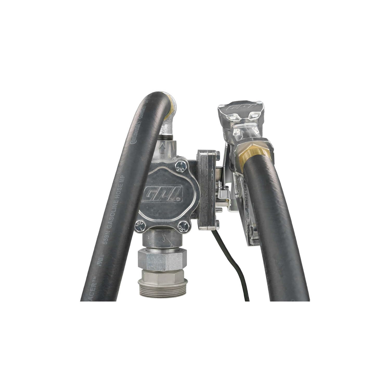 EZ-8 GPI - Fuel Transfer Pump, Manual Shut-Off Nozzle with Spin Collar, 8 GPM, 12 Volt (137100-05)