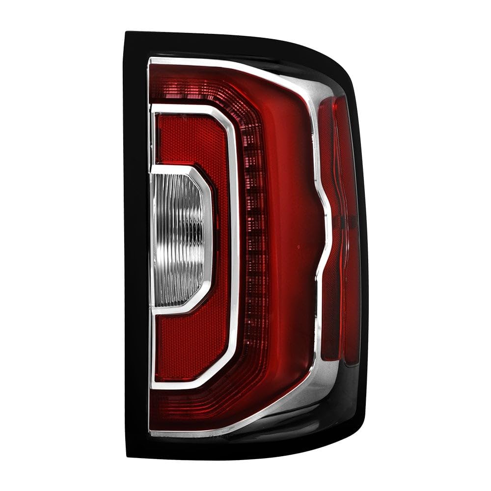 GMC Sierra 1500 Denali 16-18 SLT (Halogen Backup Light) LED Tail Light - Spyder OE Right
