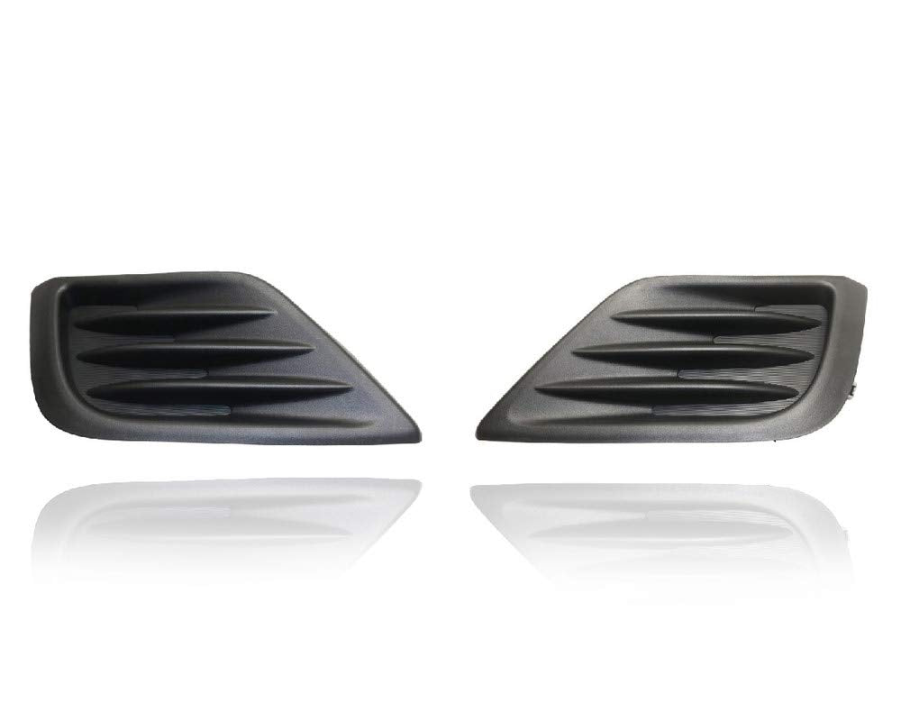 Fog Light Assembly - Direct Cooling Compatible/Replacement for 03-04 Toyota Corolla - Both Pair, Left Driver Right Passenger Hand - 8121002060, 8122002060