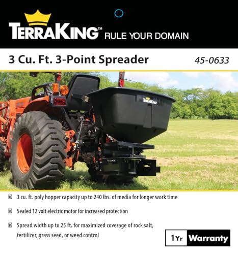 3 CU FT TerraKing ATV/UV Spreader 45-0633