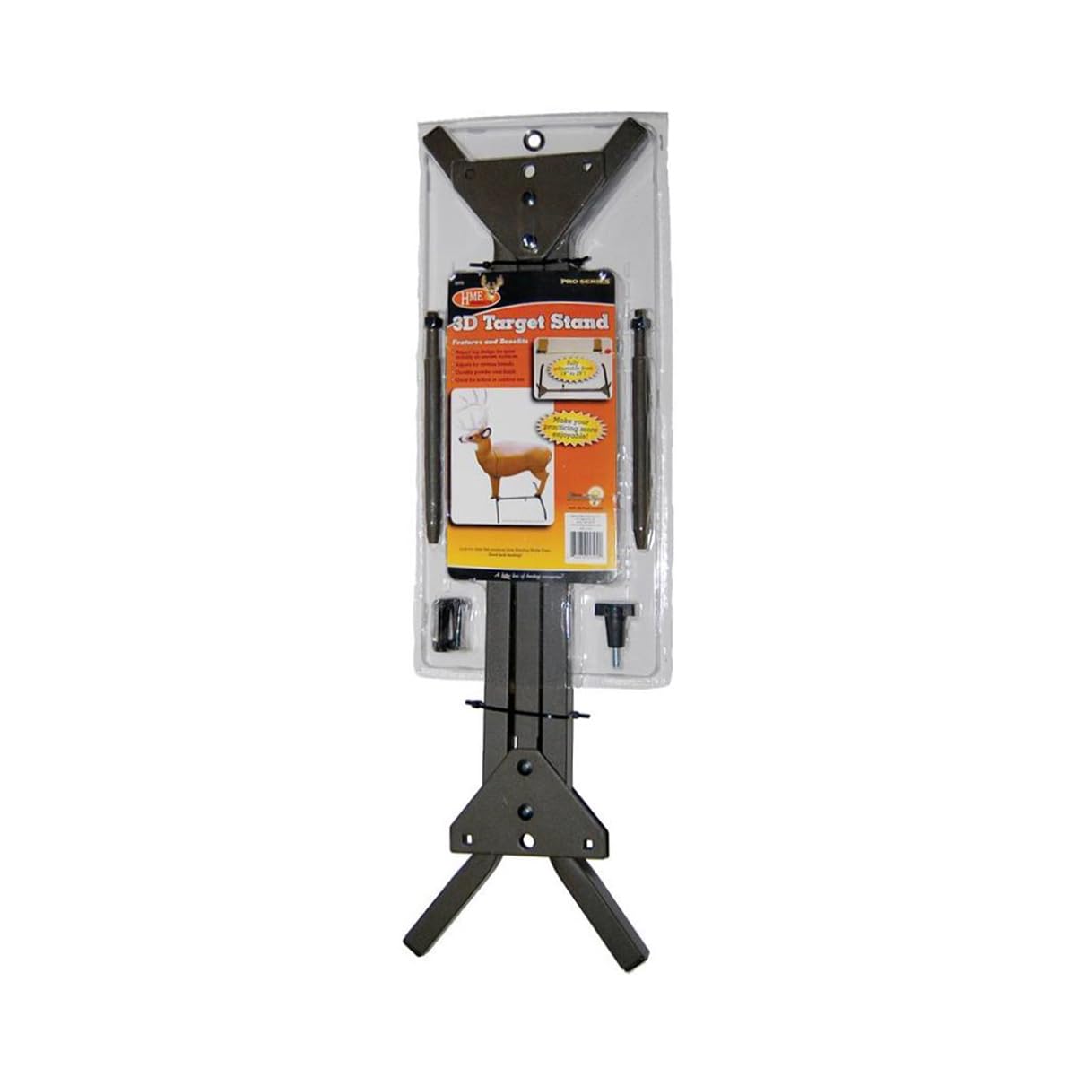3D Deer Target Stand HME for Archery & Hunting Practice Lightweight Durable Easy-to-Use Adjustable Portable Target Stand with Raised Leg Design
