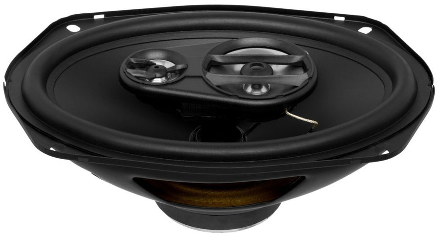 EX369 Sound Storm Laboratories 6 x 9 Inch Car Audio Door Speakers - 300 Watts (per Pair), Coaxial, 3 Way, Full Range, 4 Ohms, Bocinas para Carro