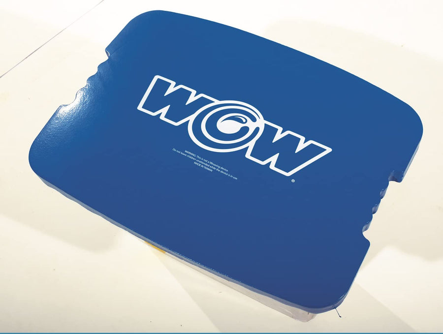Wow Sports Foam Dipped Blue Seat - Poolside Cushion for Edge of Pool - Portable Poolside Chair - Pool Edge