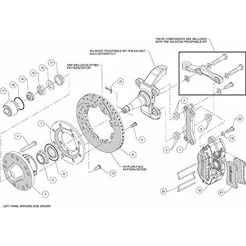 Brake Kit Front – Part No: 140-13346-DP