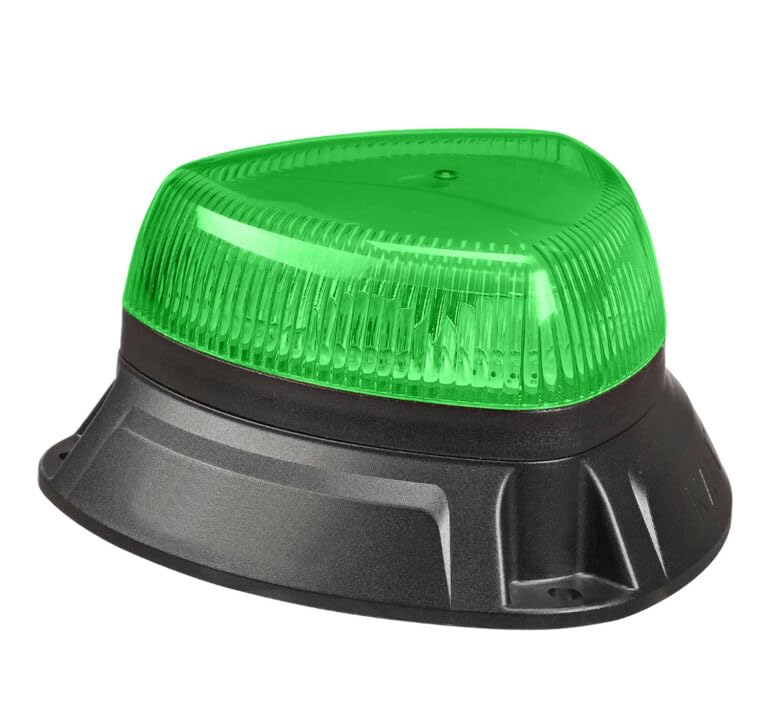 AEROTECH LED Beacon Vision X Lighting Green Flange (Single Stack) 10-33V