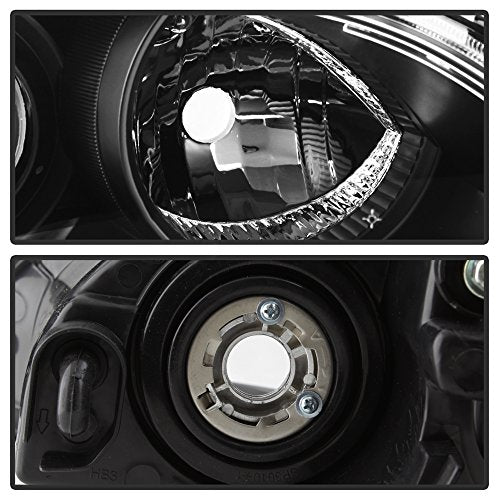 OEM Style Xtune Headlights (HD-JH-MAZDA304-AM-BK)