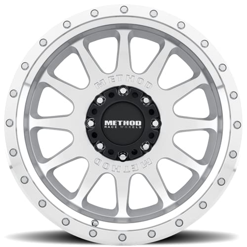 MR605 NV Method Race Wheels, 20x10, 24mm Offset, 8x6.5, 121.3mm Centerbore, Machined - Clear Coat, MR60521080324N