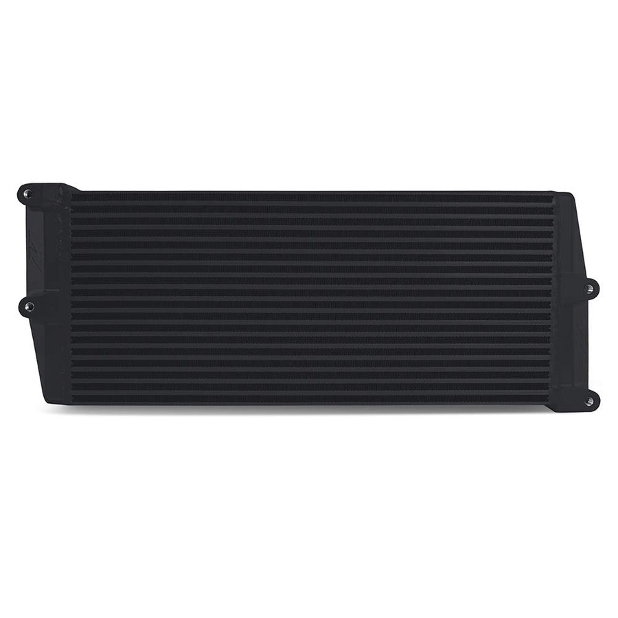 Mishimoto Universal Heavy-Duty MMOC-OO-17BK Bar-and-Plate Oil Cooler, 17" Core, Opposite-Side Outlets, Black