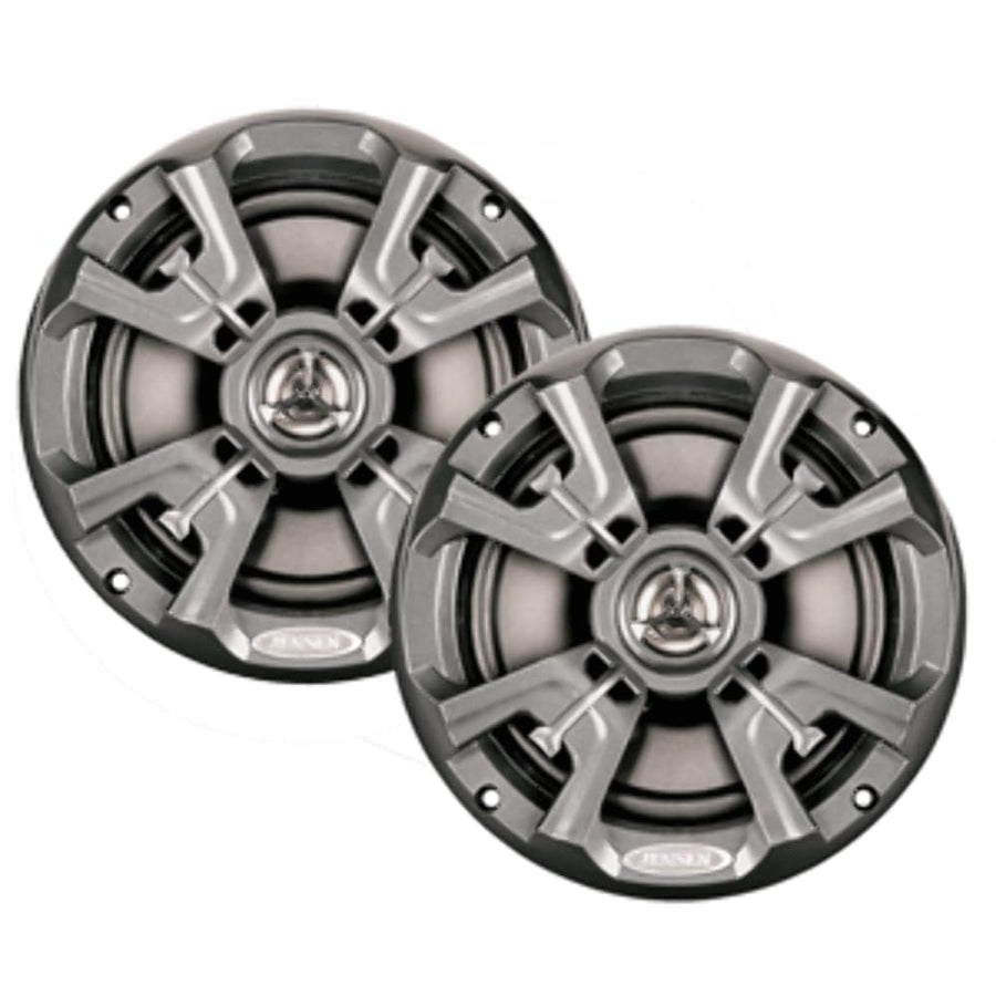 Jensen Marine MSX60RVR Speakers 6.5" Coaxial Speaker, Completely Waterproof With UV Resistant Materials To Withstand the Outdoor Elements, Sold as Pair, Graphite Gray