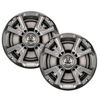 Jensen Marine MSX60RVR Speakers 6.5" Coaxial Speaker, Completely Waterproof With UV Resistant Materials To Withstand the Outdoor Elements, Sold as Pair, Graphite Gray