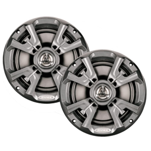 Jensen Marine MSX60RVR Speakers 6.5" Coaxial Speaker, Completely Waterproof With UV Resistant Materials To Withstand the Outdoor Elements, Sold as Pair, Graphite Gray