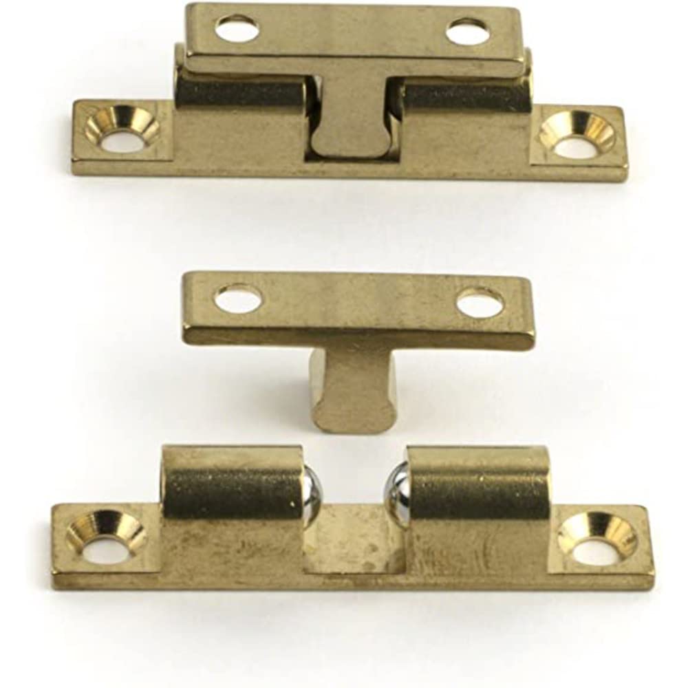 S-5032C Whitecap Industries Brass Stud Catcher, 7/8-Inch