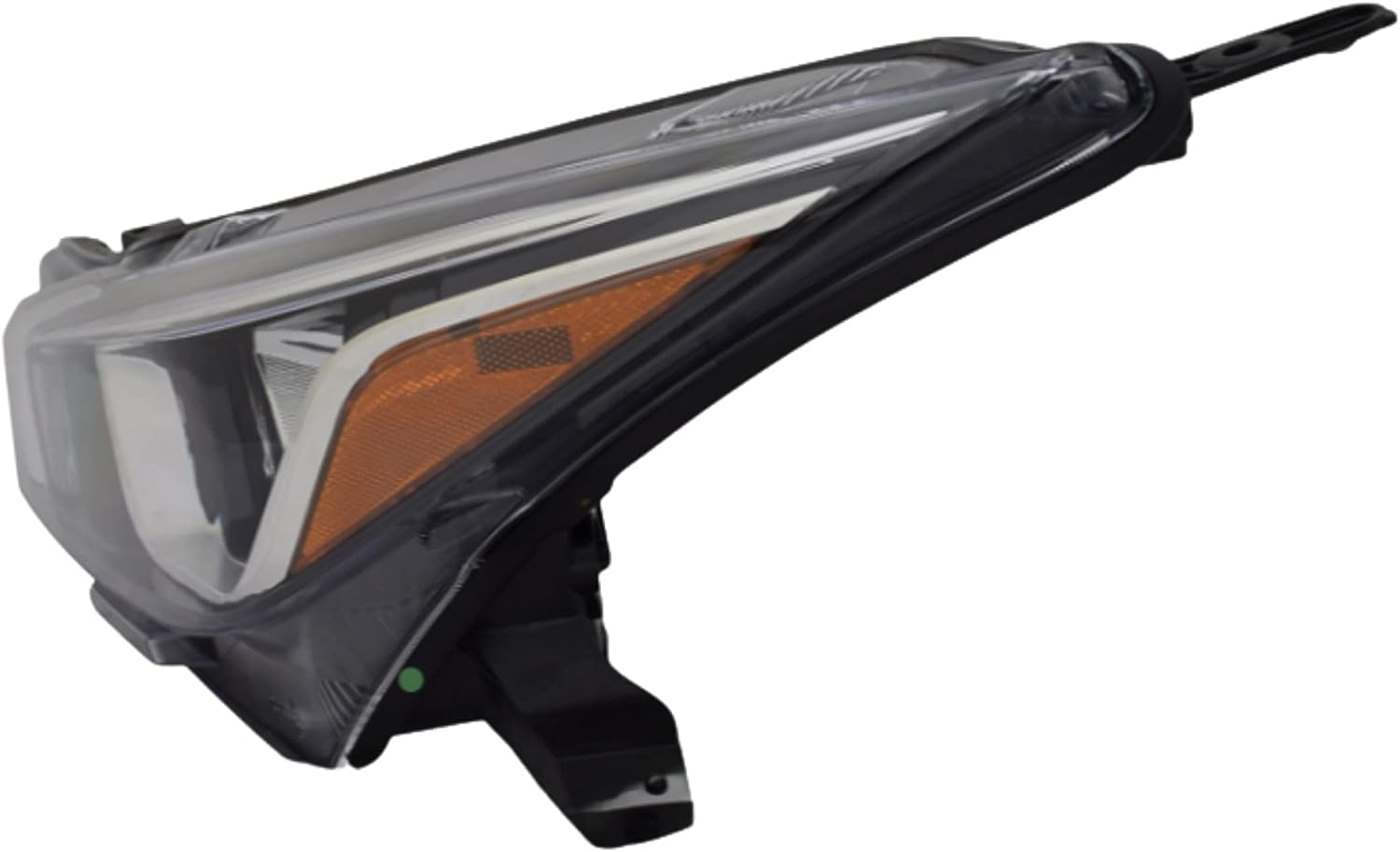 Replacement Headlamps for Nissan Versa 2020-2022 Halogen Headlights Assembly with Bulbs, Left/Driver Side, 26010-5EE0A / NI2502273 DOT/SAE Compliant