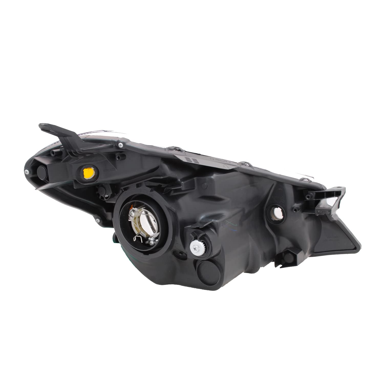 Left TYC Headlight Assembly Compatible with 2012-2014 Toyota Yaris