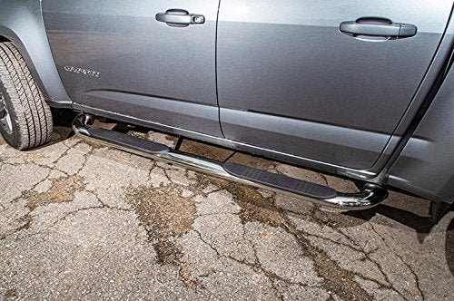 3" Round Dee Zee Stainless Steel Nerf Bars