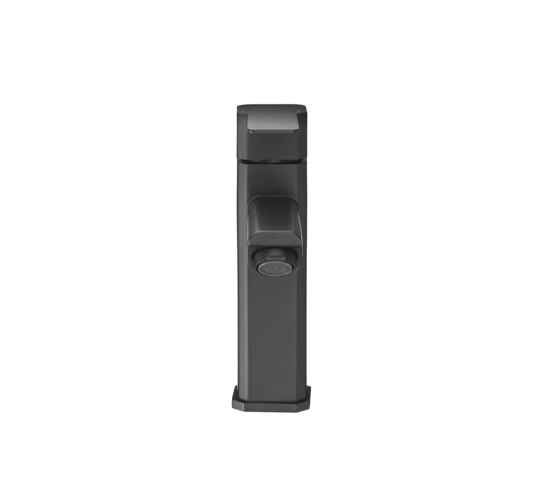 Dura Faucet RV Modern Angular DF-ML803LQ-MB Lavatory Faucet - Single Handle (Matte Black)