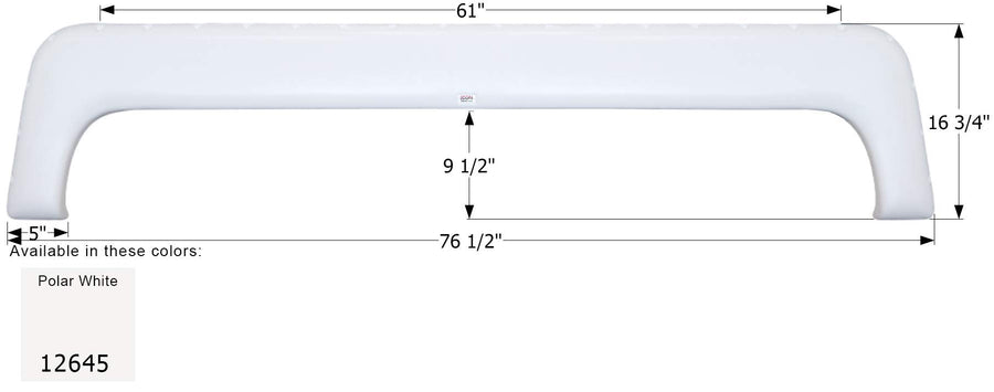 Fender Skirt ICON, Tandem, Sunnybrook, FS2645, Polar White