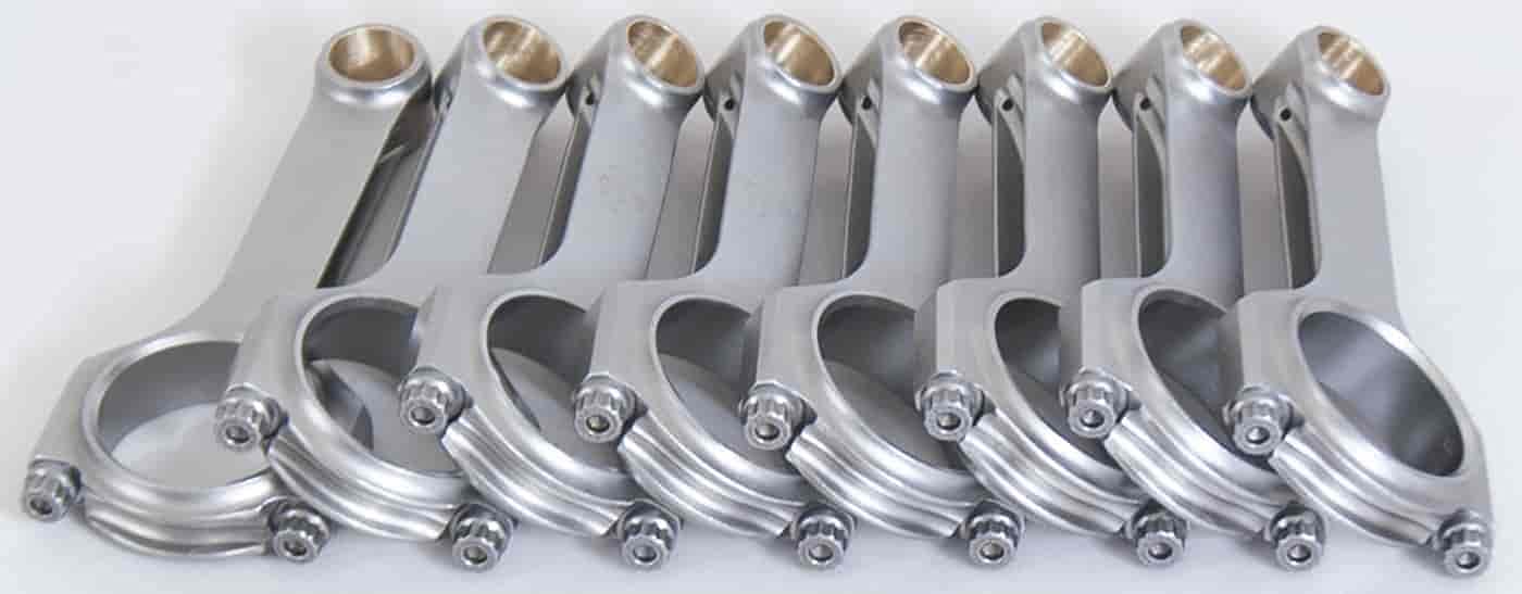 5700SLW Eagle H-Beam Connecting Rods: Chevrolet, 305/350 (set of 8) - 2.000" journal