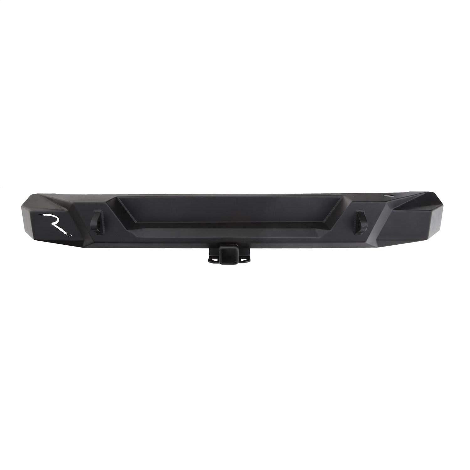 Rampage Products Trail Guard Rear Bumper Rampage | Steel, Black | 99619 | Fits 2007 - 2018 Jeep Wrangler JK Unlimited
