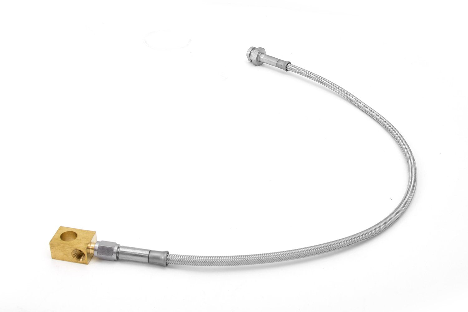 Brake Hose Kit, Rear, Braided Stainless Steel | Rugged Ridge | 16735.05 | Fits 1987-1995 Jeep Wrangler YJ