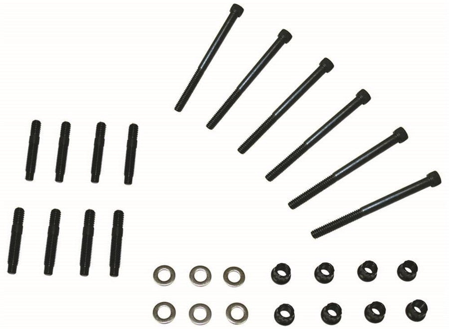 Moroso Valve Cover Hardware Kit 68834, Fits 3" Tall Big Block Chevy Covers w/Tubes on Intake Side