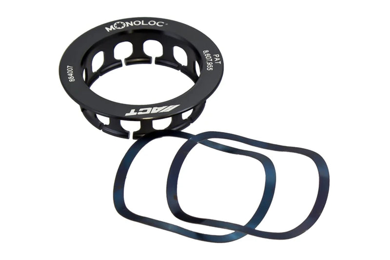 ACT Monoloc Collar 884007P (; For Usewith Snap Ring Type Center Hub Assemblies), 1 Pack black