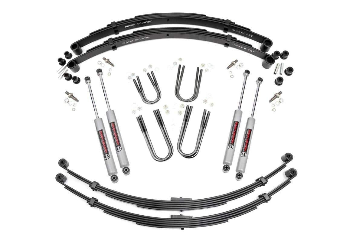 3" Lift Kit Rough Country for 84-90 Jeep Grand Wagoneer | 76-88 J10-64530