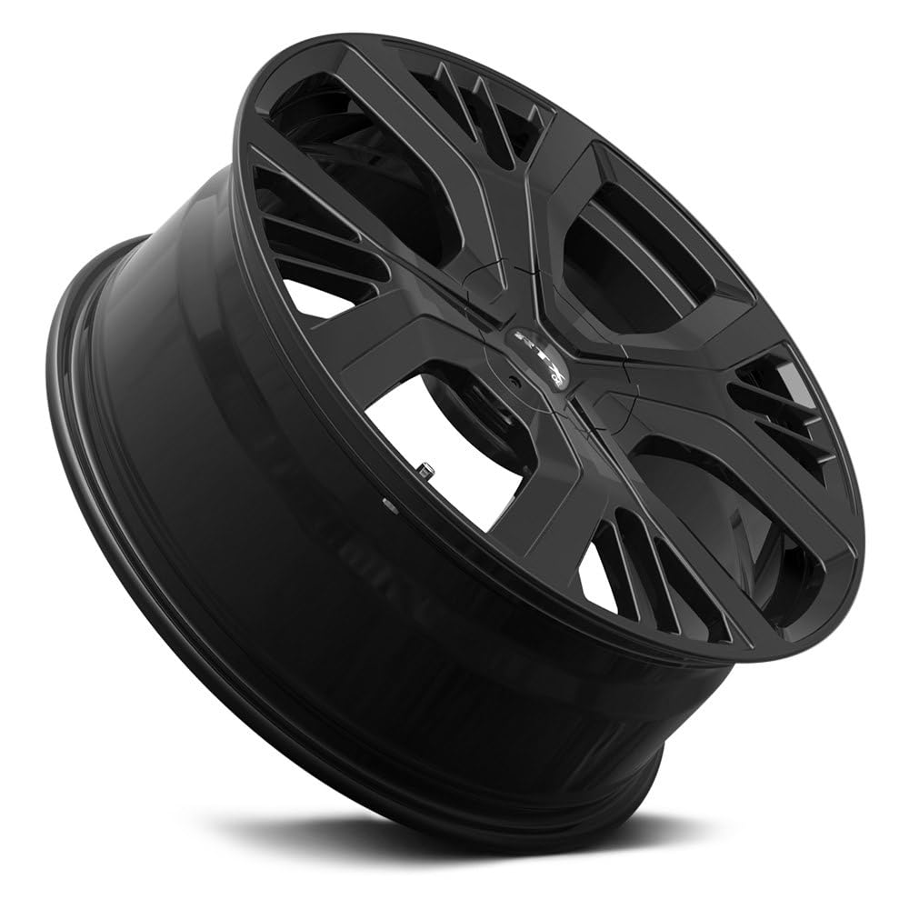 PS-01 RTX Custom Wheel - 19x8, 45 Offset, 5x108 Bolt Pattern, 63.4mm Hub - Gloss Black Rim