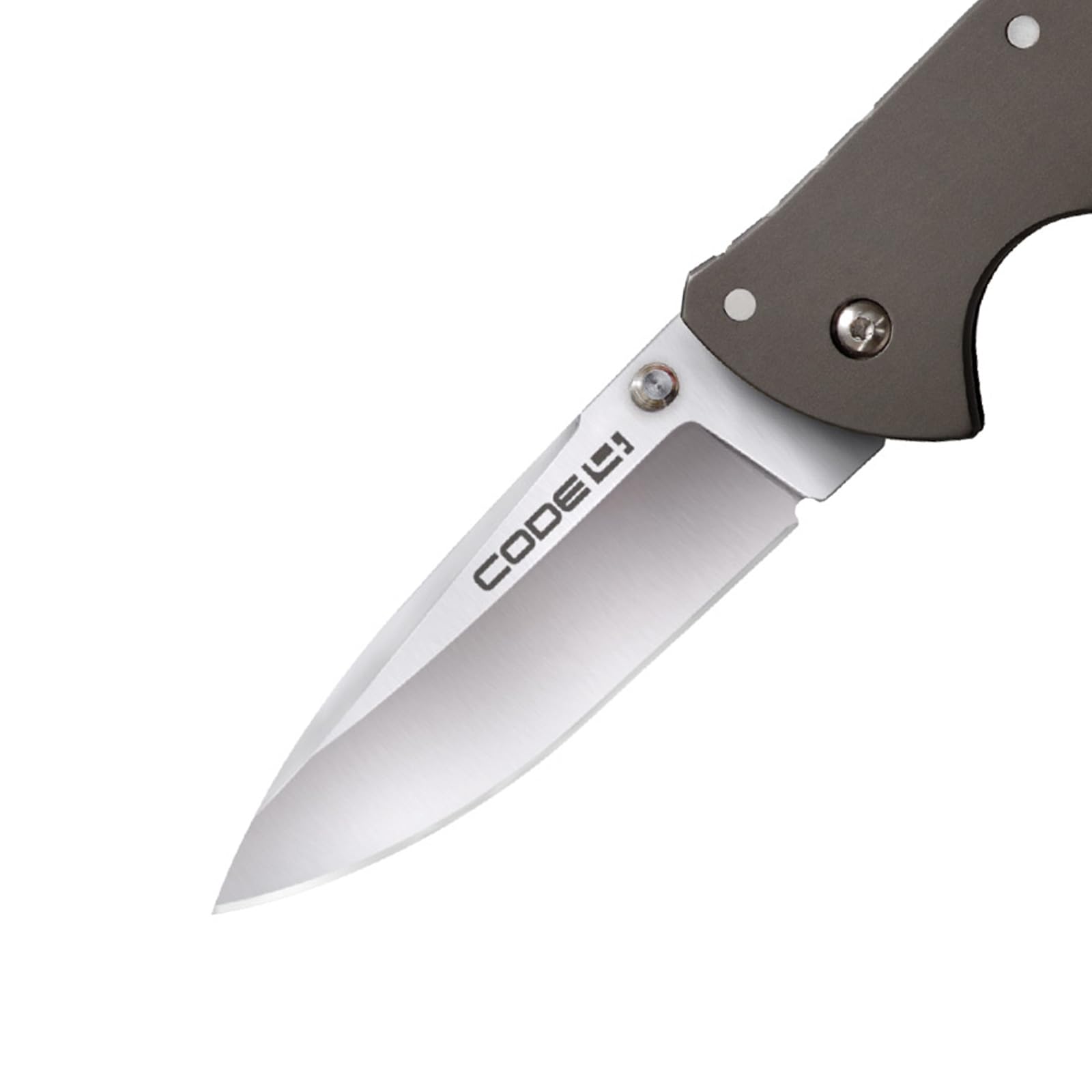 Cold Steel 3.5" Code 4 S35VN Razor-Sharp Spear Point Blade 5" Aluminum Handle Folding Knife w/Tri-Ad Lock, Boxed