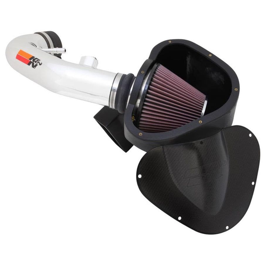 Cold Air Intake System K&N: High-Flow Air-Filter, Increase Performance & Horsepower: Compatible with 2011-2014 FORD Mustang GT, 69-3527TP