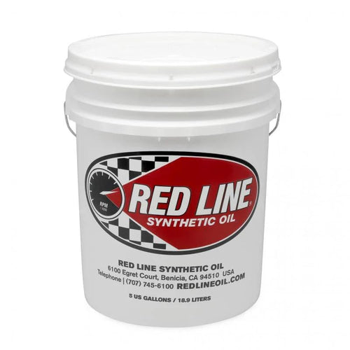 Red Line SAE 75W80 50206 API GL-4 Manual Transmission and Transaxle Lubricant (MTL) Car Gear Oil - 5 Gallon Pail