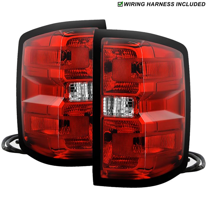 OEM style Xtune Tail Lights (ALT-JH-CS14-WIRE-RC) (POE)