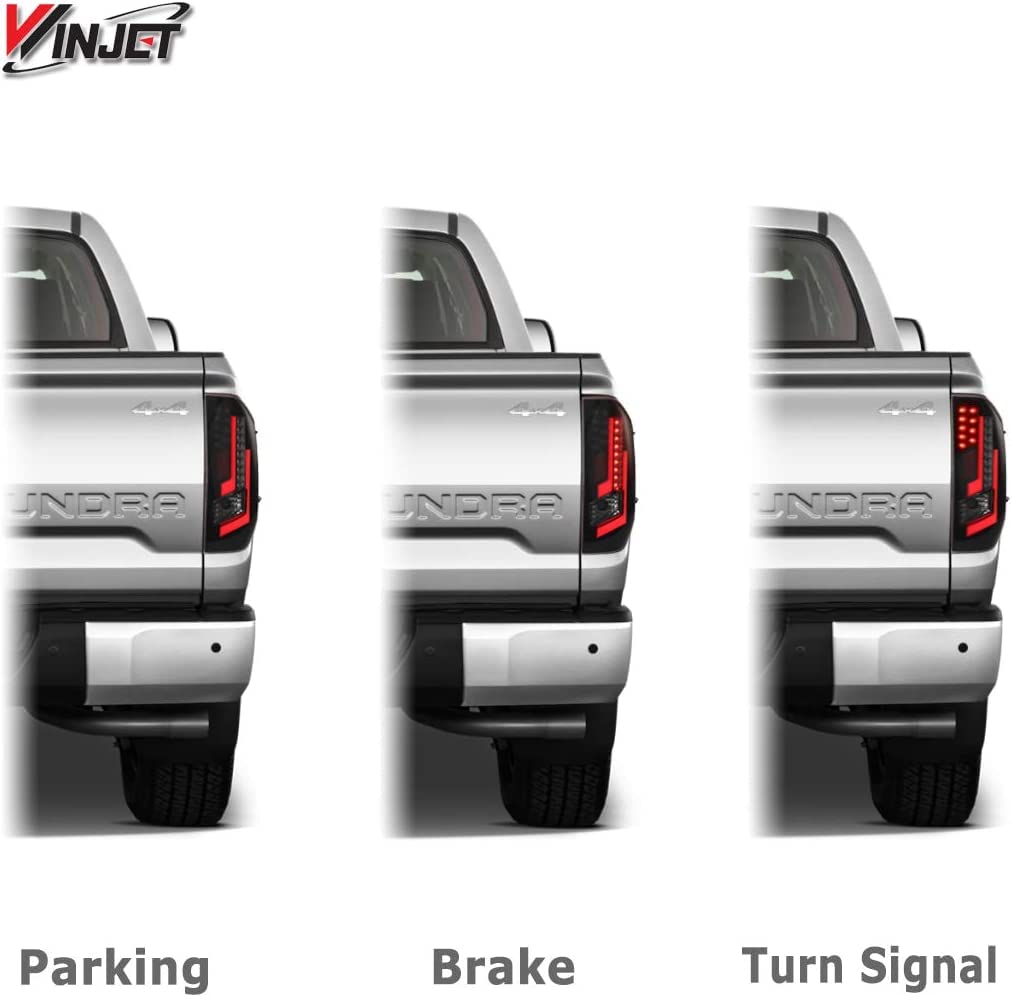 Off Road Series Winjet for [2014 2015 2016 2017 2018 2019 2020 Toyota Tundra] DRL LED Tail lights