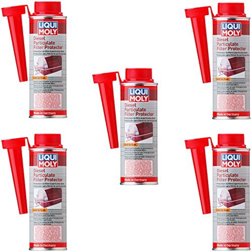 Set of 5 Liqui Moly 250ml Diesel Particulate Filter / DPF Protector
