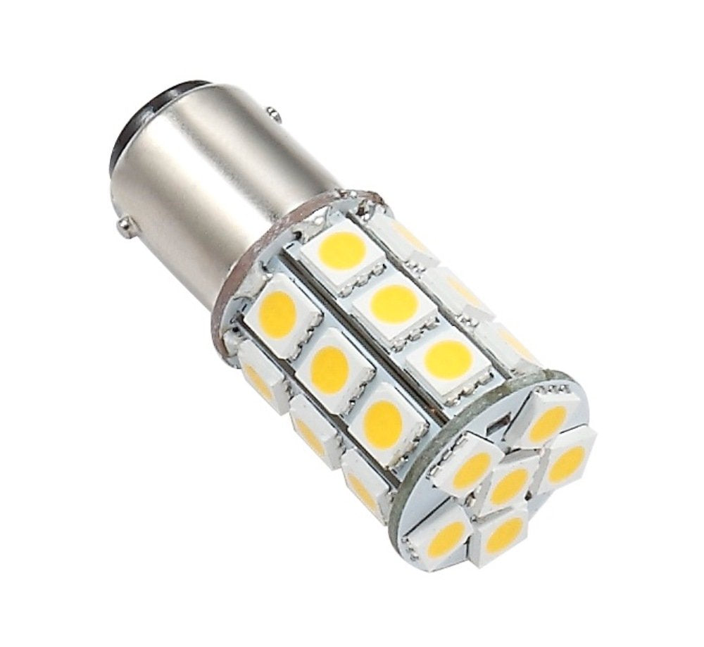 LongLife Ming's Mark 25006V Green 12V LED Tower Light Bulb with 1076 Base - 250 Lumens, Natural White