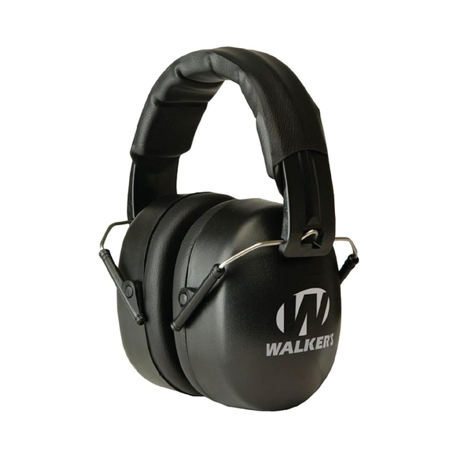 Walker's Folding EXT Range Passive Ear Muffs and Shooting Glasses Kit Black