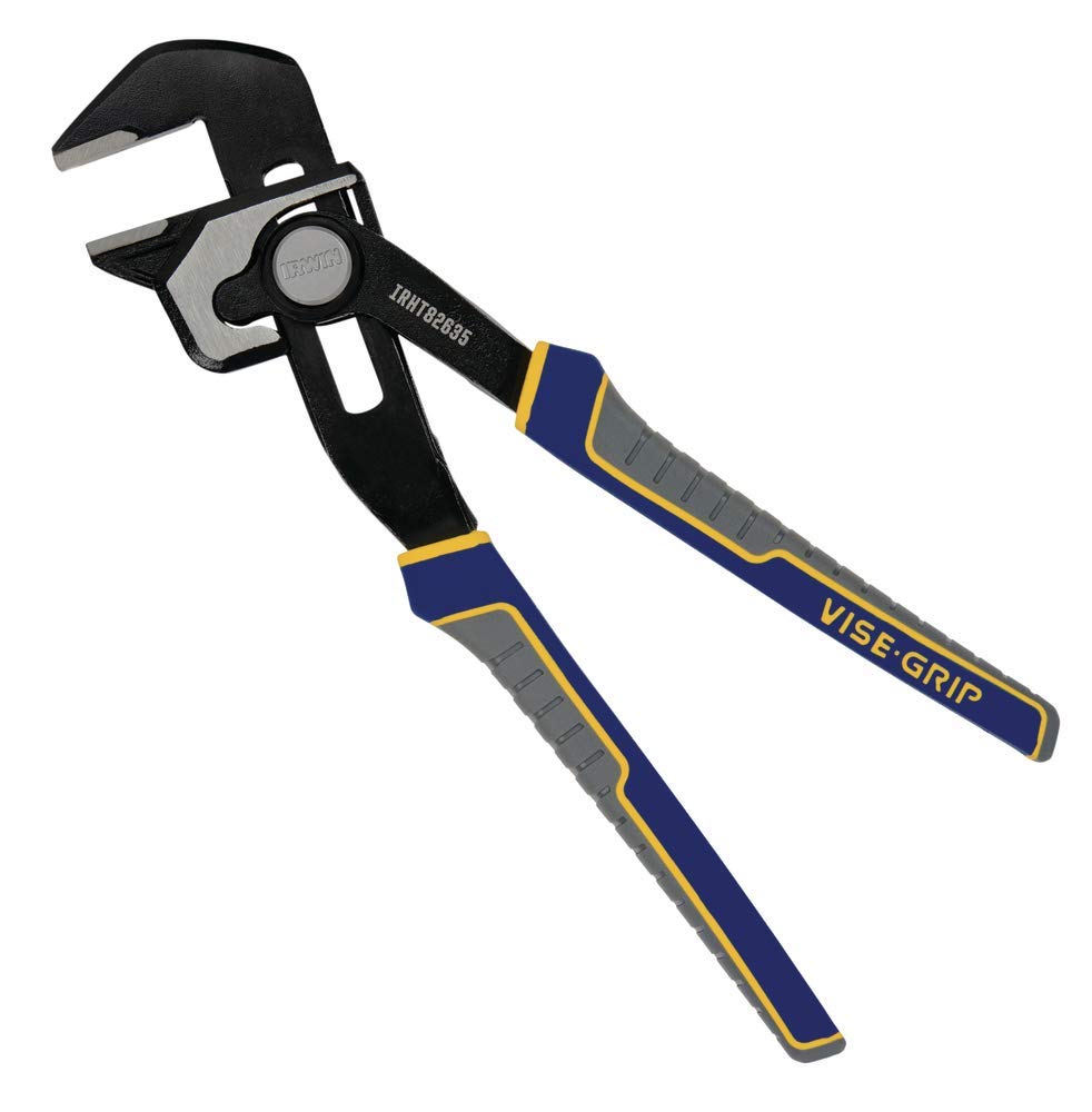 Adjustable VISE-GRIP IRWIN Pliers, Plumbing, Tongue & Groove, 8-Inch (IRHT82635)