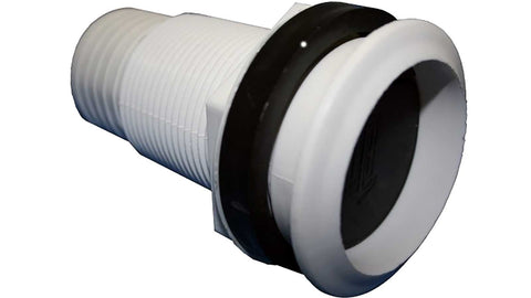 Th RFTH2BDP Marine 2 1/2 White Thru-hull