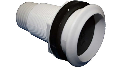 Th RFTH2BDP Marine 2 1/2 White Thru-hull