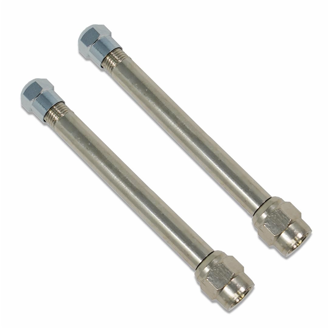 2 Pack TireMinder 3 Inch Straight Valve Extender