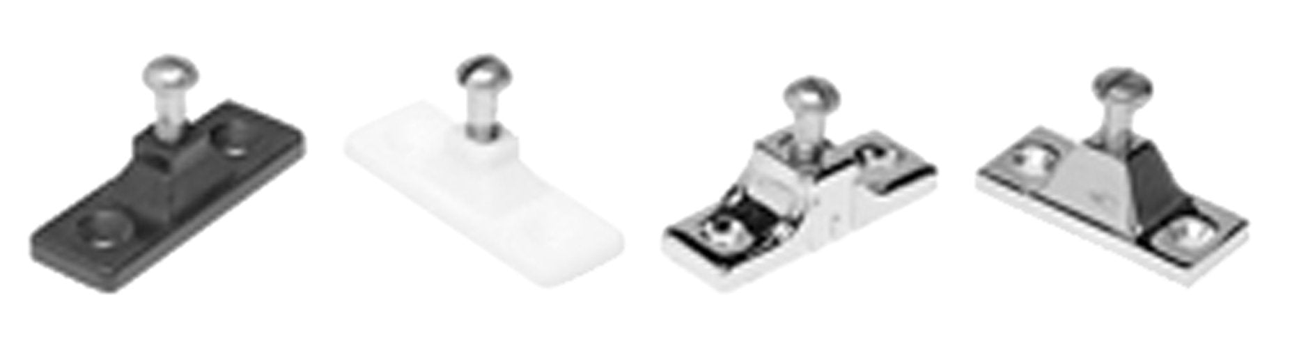 White Side Mount Taylor Made Products 11722 Marine Deck Hinge
