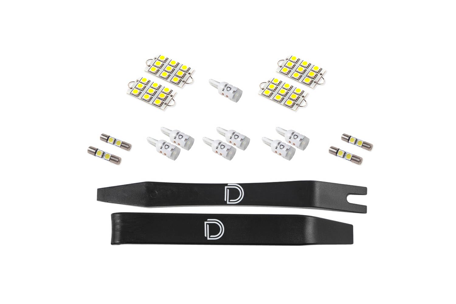 LED interior bulb pack Diode Dynamics compatible with Dodge Charger 2011-2014, Stage 2