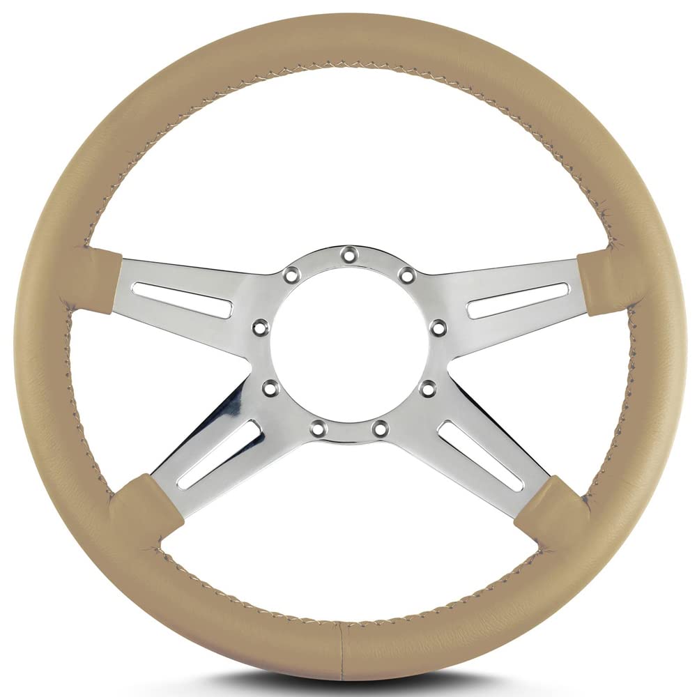 Steering Wheels LECARRA Mark 9 El egante Pol. w/Tan Wrap