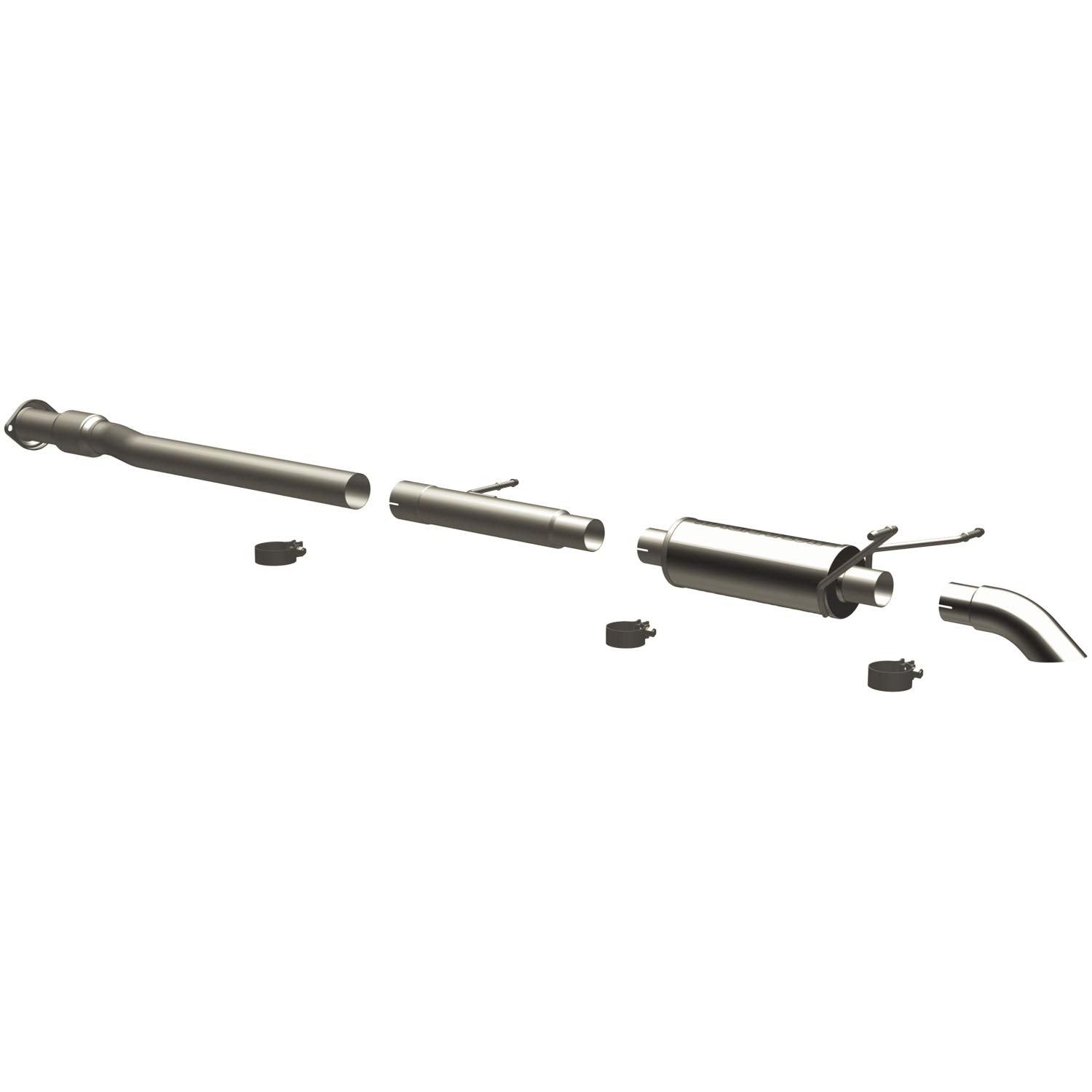 Large MagnaFlow Stainless Steel Performance Exhaust System Kit