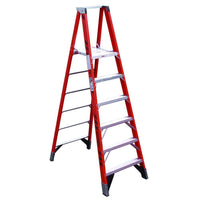 Platform Ladder, Werner (P7408) Fiberglass