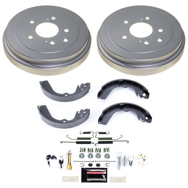 Rear Drum and Shoe Kit POWERSTOP For Chevrolet City Express 2015-2018, Nissan NV200 2013-2021 [Vehicle Specific]