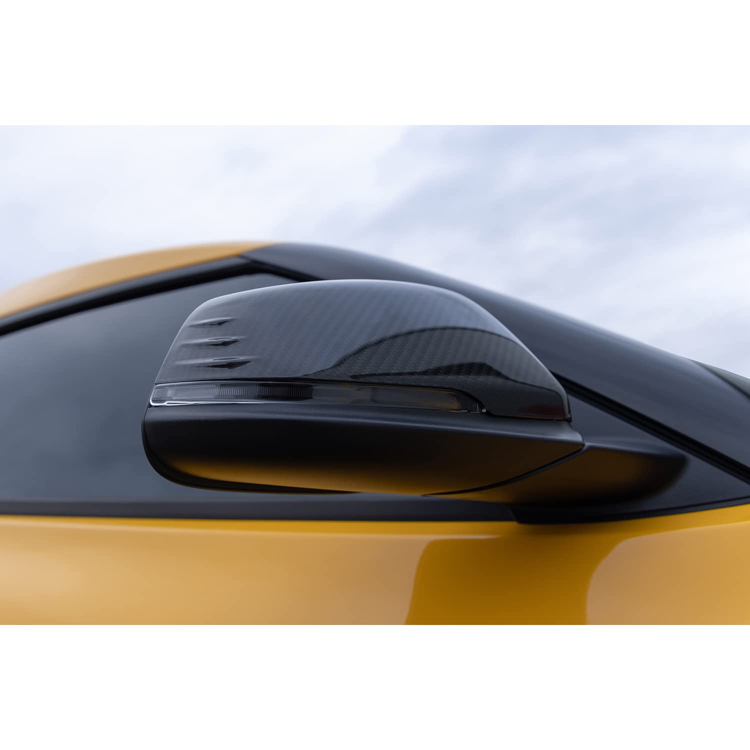 Dinan Mirror Covers D980-0040 - Gloss Twill Carbon Fiber - Pair