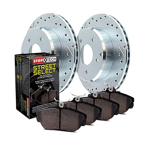 Select Sport Stoptech Axle Pack, Drilled & Slotted, Front 928.67060